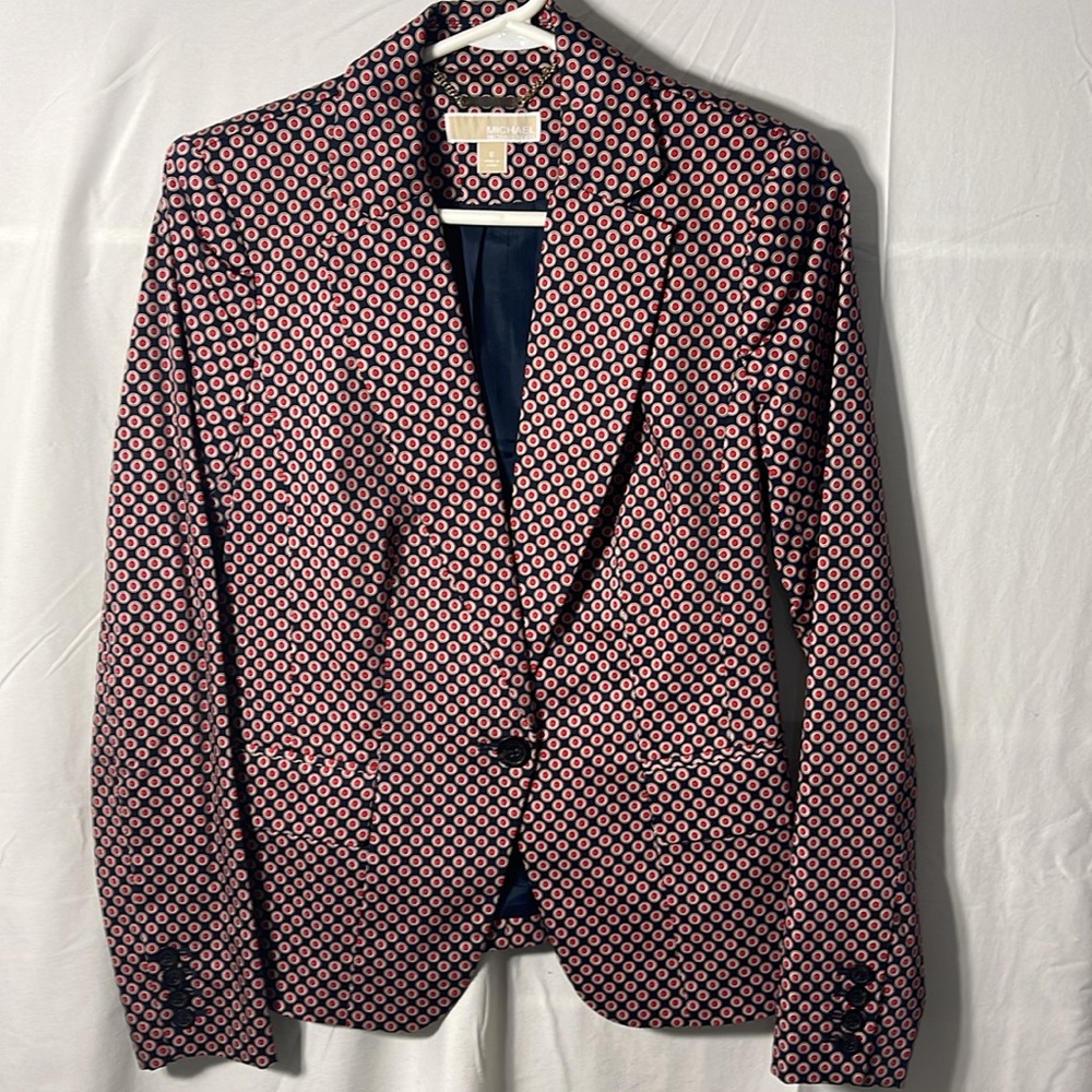 Michael Kors Circle Pattern Blazer - image 1